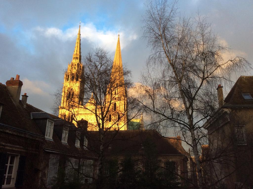 Le Jardin Cathedrale Bed & Breakfast Chartres Exterior foto