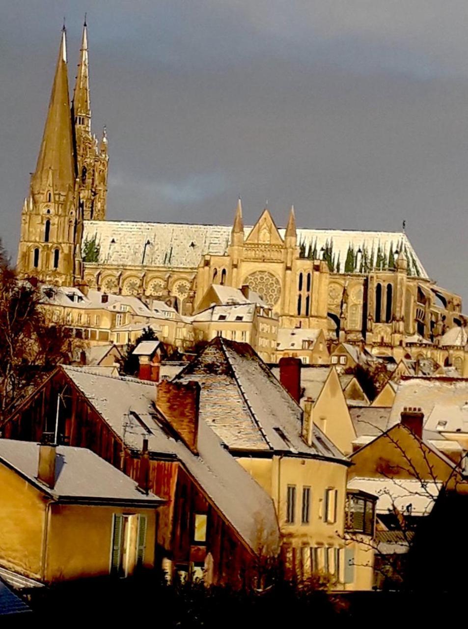 Le Jardin Cathedrale Bed & Breakfast Chartres Exterior foto
